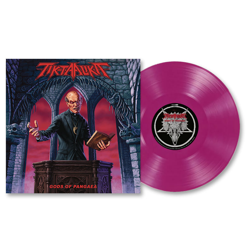 Tiktaalika - Gods of pangaea (Magenta, Transparent, Gatefold Sleeve, Insert, Coloured Vinyl, Limited Edition LP)