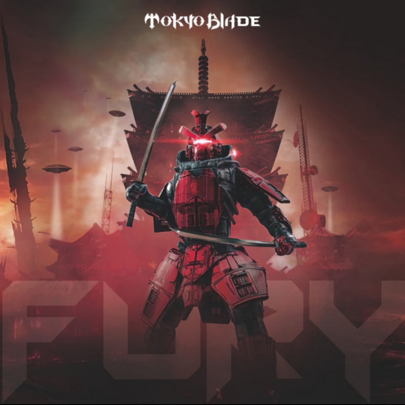 Tokyo Blade - Fury (Transparent Red Splatter Vinyl, Transparent, Coloured Vinyl LP)