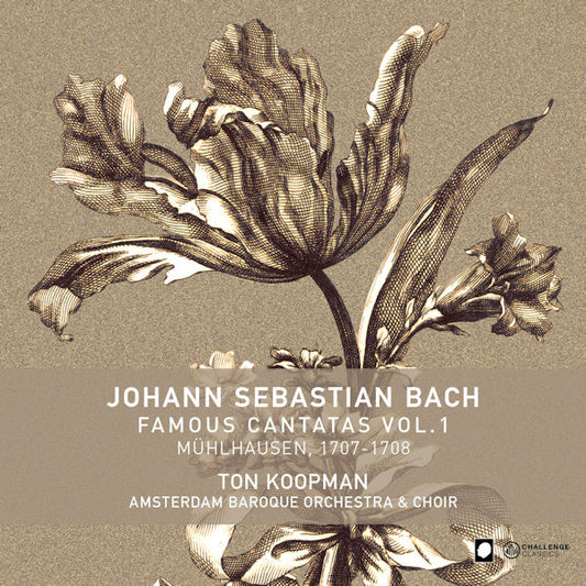 Ton Koopman / Amsterdam Baroque Orchestra & Choir - Bach: famous cantatas vol. 1 (Works By J.S. Bach CD)