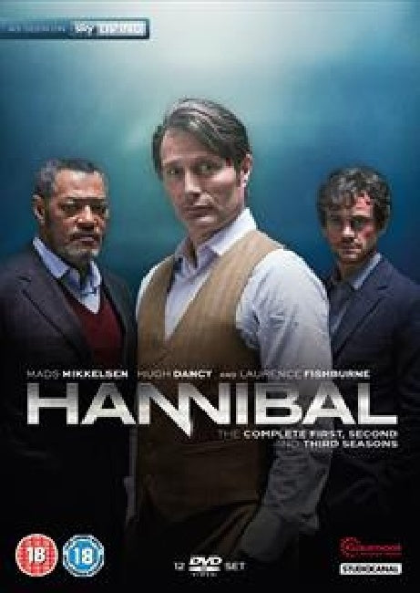 Tv Series - Hannibal - seasons 1-3 (Uk Version - Cast: Mads Mikkelsen, Laurence Fishburne DVD movie)