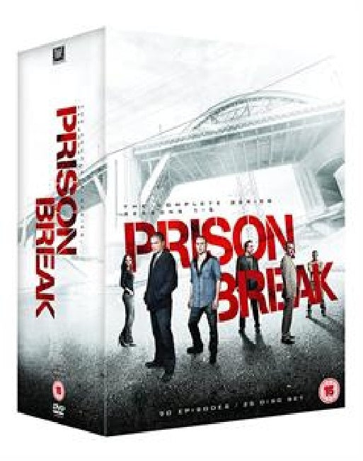 Tv Series - Prison break -s1-5 (Uk Version /Cast: Dominic Purcell, Wentworth Miller DVD movie)