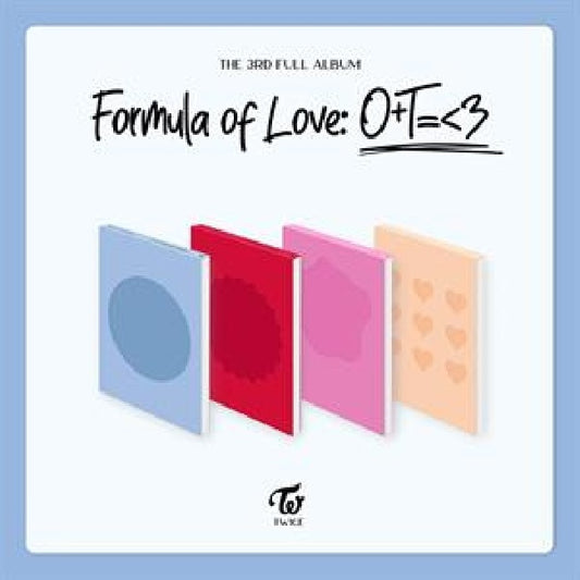 Twice - Formula of love: o+t=<3 (.. Love: O+T=<3 / Vol. 3 / 4 Versions CD)