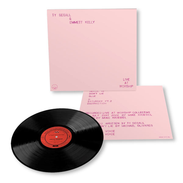 Ty Segall & Emmett Kelly - Live at worship (12-inch maxi-single)