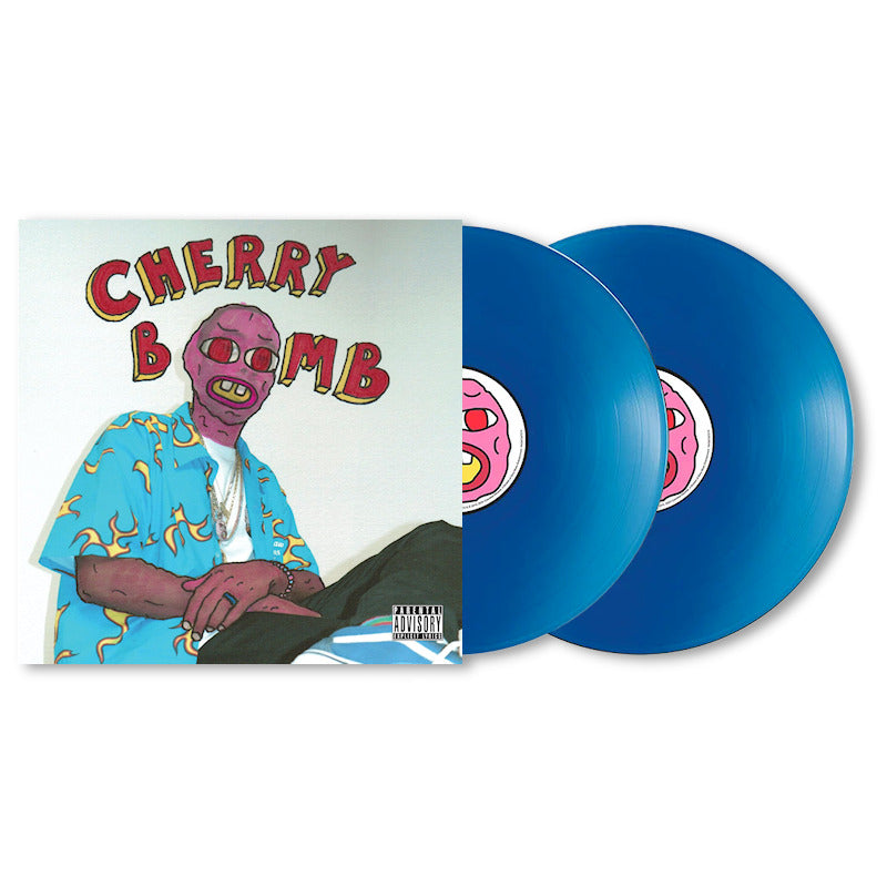 Tyler, the Creator - Cherry bomb (mask cover) (Blue Lp-Booklet, Transparent, Coloured Vinyl, Gatefold Sleeve, Anniversary Edition, Reissue LP)