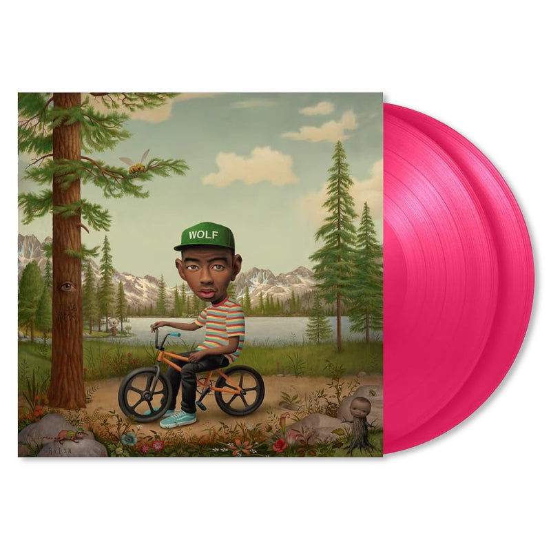 Tyler, the Creator - Wolf (Hot Pink / Printed Inner Sleeves / Insert / Sticker, Gatefold Sleeve, Coloured Vinyl LP)
