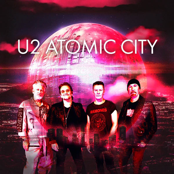 U2 - Atomic city (Photoluminescent Transparent Vinyl, Transparent, Coloured Vinyl 12-inch maxi-single)