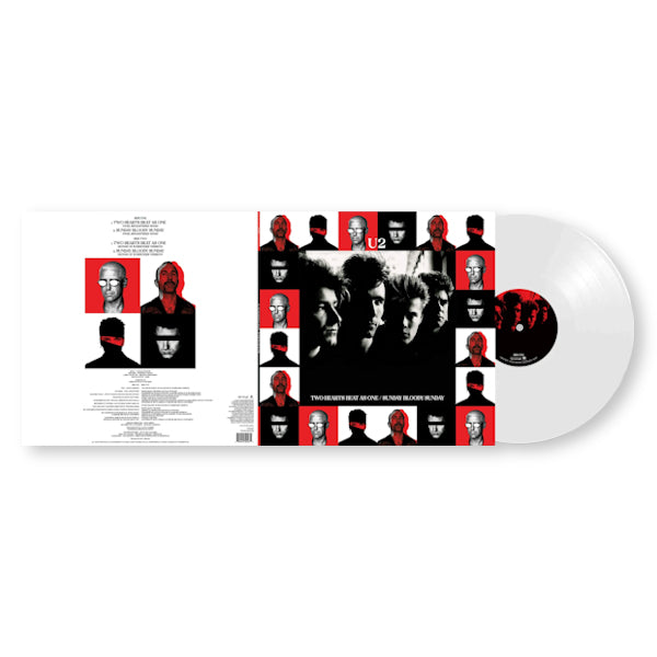 U2 - Two hearts beat as one (.. As One / White Vinyl / Rsd 23 / Incl. Poster, Coloured Vinyl 12-inch maxi-single)