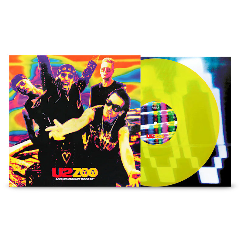 U2 - Zoo tv live in dublin 1993 ep (Neon Yellow 180g, High Quality, Coloured Vinyl, Ep, Limited Edition 12-inch maxi-single)