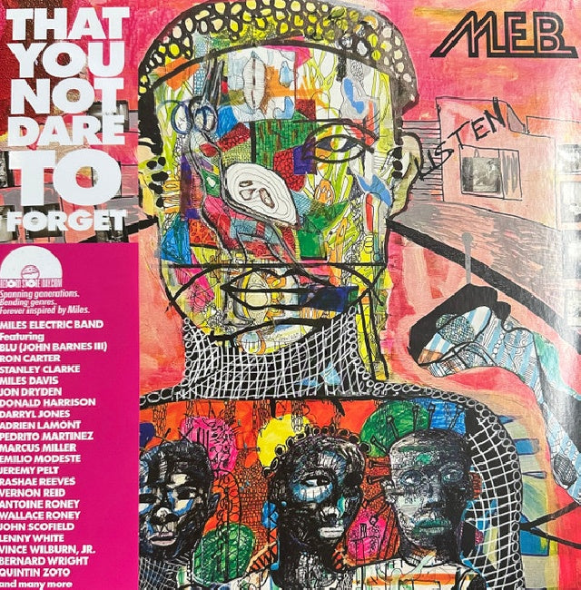 M.E.B. - That you not dare to forget (.. Dare To Forget / Hot Pink / Rsd 23, Coloured Vinyl LP)