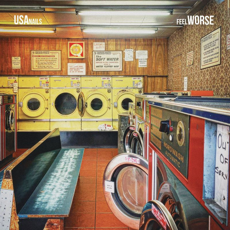 USA Nails - Feel worse (White Vinyl, Coloured Vinyl LP)