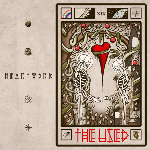 Used - Heart work (Clear W/ Black Splatter, Coloured Vinyl, Indie Only LP)