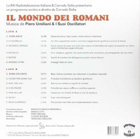 Piero Umiliani & I Suoi Oscill - Il mondo dei romani (LP)