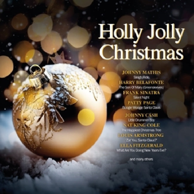 Various - Holly jolly christmas (Clear White, Coloured Vinyl LP)
