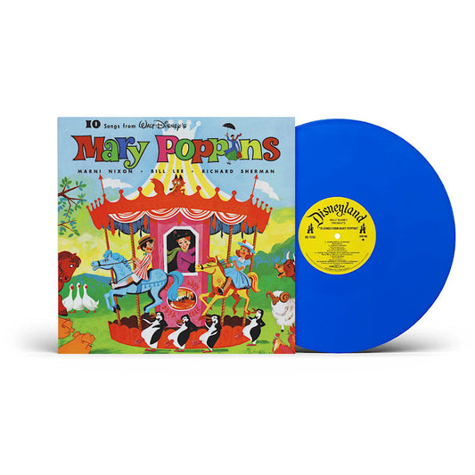 Various Artists - 10 songs from mary poppins (Blue 180g, High Quality, Coloured Vinyl, Limited Edition LP)