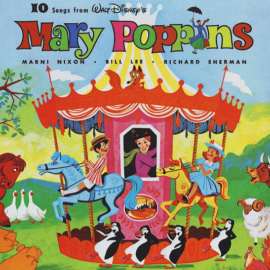 Various Artists - 10 songs from mary poppins (Blue 180g, High Quality, Coloured Vinyl, Limited Edition LP)