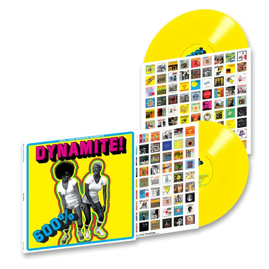 Soul Jazz Records Presents - 600% dynmaite! ska, soul, rocksteady, funk and dub in jamaica (Transparent, Coloured Vinyl LP)