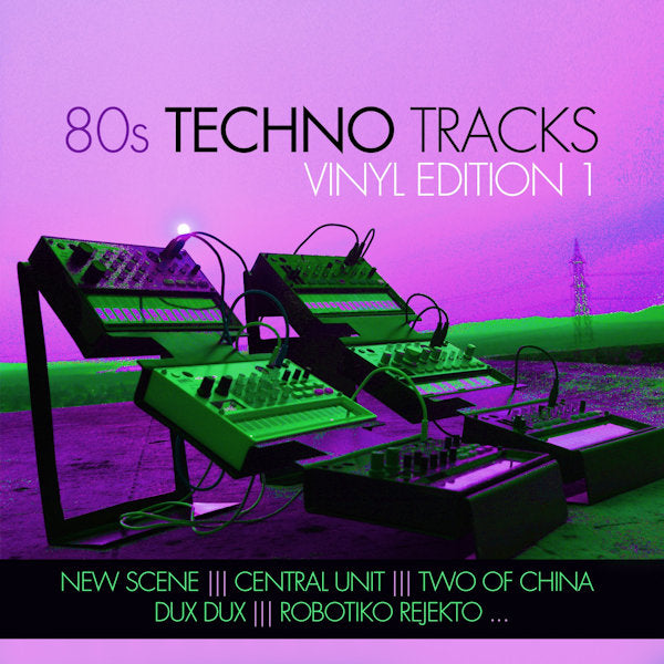 V/A (Various Artists) - 80s techno tracks vinyl edition 1 (Vinyl Edition LP)