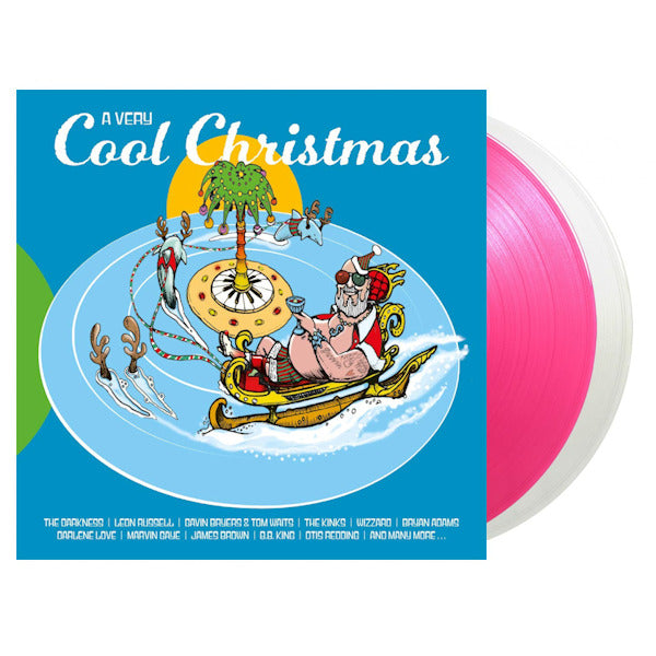 V/A (Various Artists) - A very cool christmas (180gr/Insert/1000cps On Magenta(Lp1) & Clear(Lp2) Vinyl, Coloured Vinyl, High Quality, Insert LP)