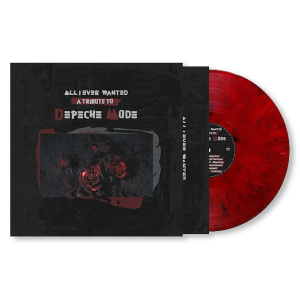 V/A (Various Artists) - All i ever wanted: a tribute to depeche mode (.. Tribute To Depeche Mode /Red Marbled Vinyl, Gatefold Sleeve, Coloured Vinyl LP)