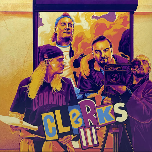 Various - Clerks 3 soundtrack (Purple Orange Bone, Gatefold Sleeve, Insert, Coloured Vinyl, Limited Edition LP)
