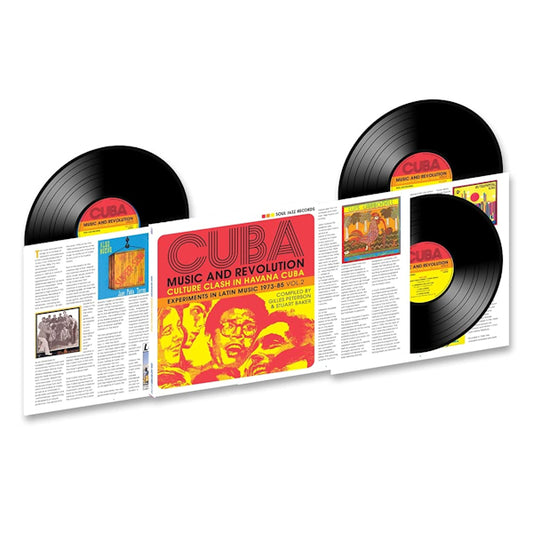 V/A (Various Artists) - Cuba: Music and Revolution - Culture Clash in Havana Cuba - Experiments in Latin Music 1973-85 Vol.  (.. Revolution / Clash In Havana / Soul Jazz Presents LP)