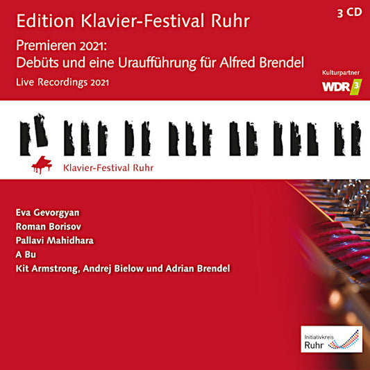 V/A (Various Artists) - Edition Klavierfestival Ruhr: Premieren 2021 (.. Ruhr Vol. 40, Debuts Und Eine Urauffuhrung Fur Alfre CD)