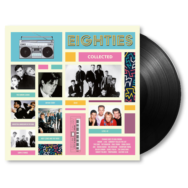 V/A (Various Artists) - Eighties collected (180gr/Insert/Black Vinyl, High Quality LP)