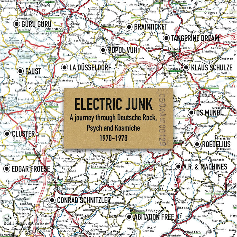 V /a - Electric junk - deutsche rock, psych and kosmiche 1970-1978 (Clamshell Box CD)