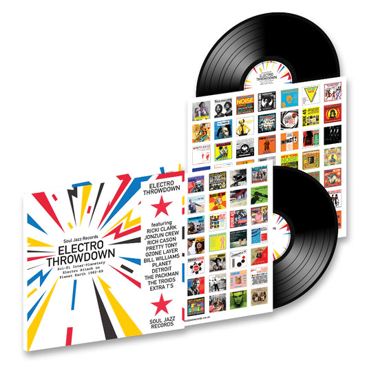 Various - Electro throwdown sci-fi inter-planetary electro a (LP)
