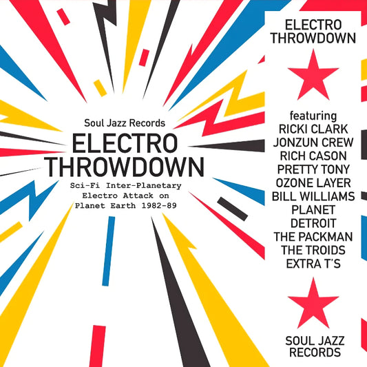Various - Electro throwdown sci-fi inter-planetary electro a (LP)