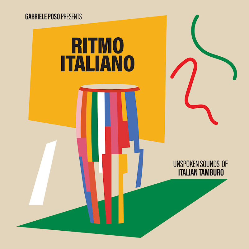 V /a - Gabriele poso presents: ritmo italiano 'unspoken sounds of italian tamburo' (CD)