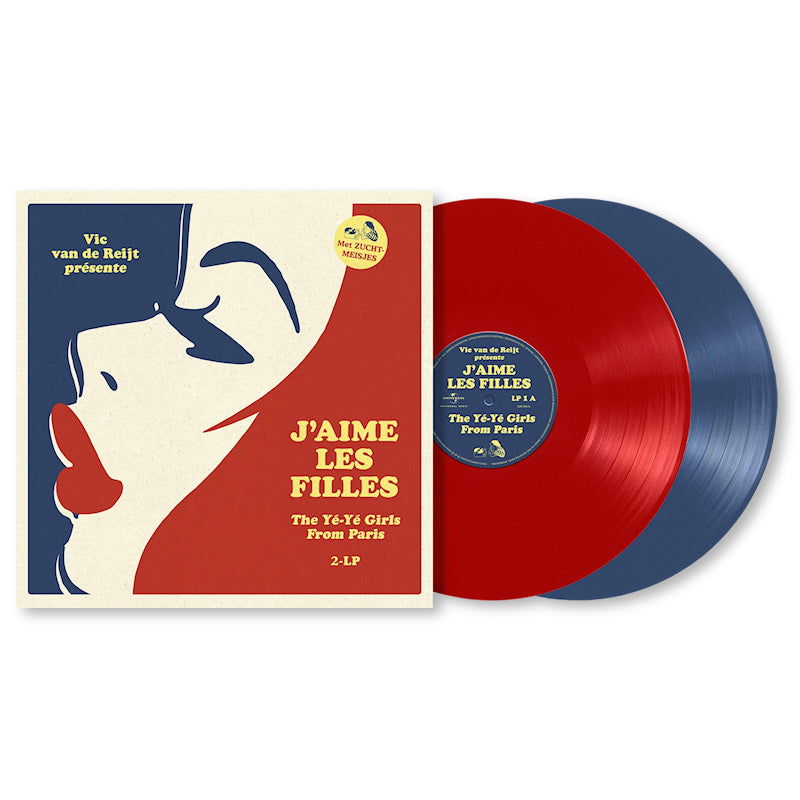 V/A (Various Artists) - J'aime les filles / the ye-ye girls from paris (Red, Coloured Vinyl, Black Friday LP)