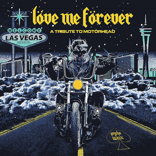 V/A (Various Artists) - Love me forever: a tribute to motorhead (.. Forever: a Tribute To Motorhead / Black Ice Vinyl LP)
