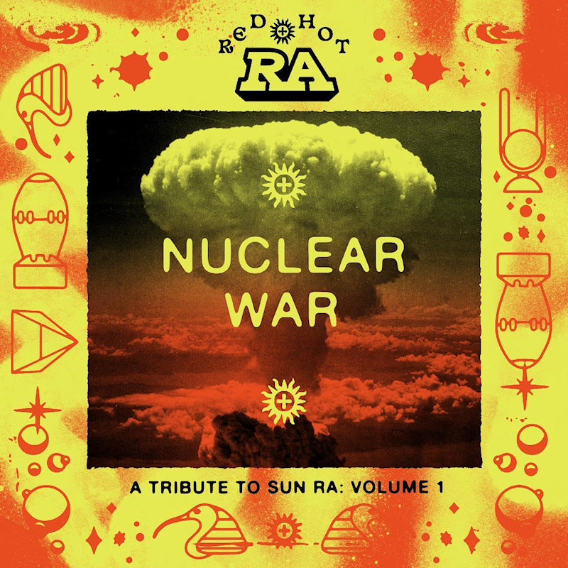 V/A (Various Artists) - Red hot & ra - nuclear war (Yellow Orange, Gatefold Sleeve, Coloured Vinyl LP)
