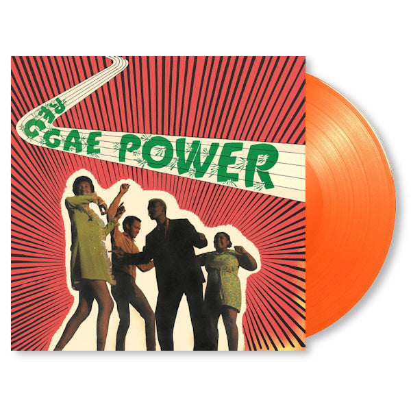 V/A (Various Artists) - Reggae power (180gr./Jamaican Hits 1968-1972/1000 Cps On Orange Vinyl, Coloured Vinyl, High Quality LP)