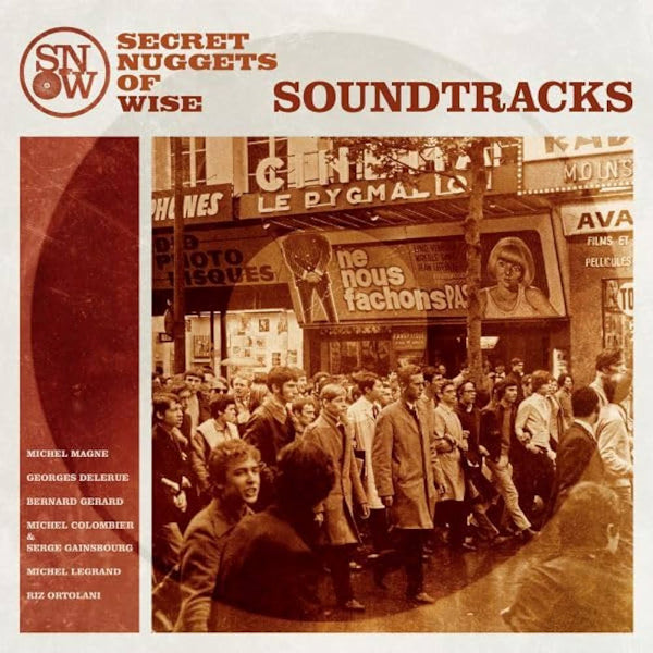 V/A (Various Artists) - Secret nuggets of wise soundtracks (.. Soundtracks / Magne/Delerue/Gerard/Colombier/A.O. LP)