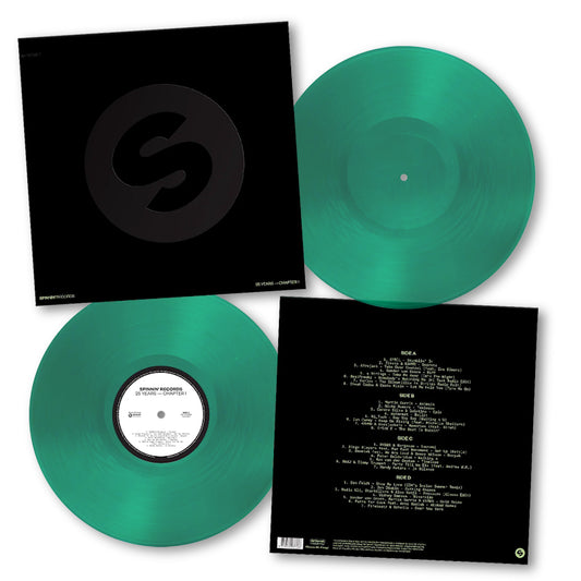 Various - Spinnin' 25 years...chapter 1 (High Quality, Transparent, Coloured Vinyl, Gatefold Sleeve, Reissue LP)