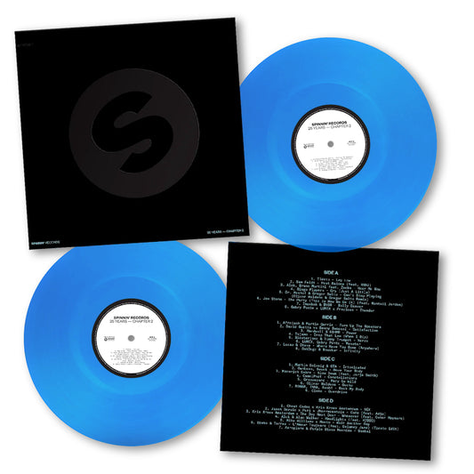 Various - Spinnin' 25 years...chapter 2 (High Quality, Transparent, Coloured Vinyl, Gatefold Sleeve, Reissue LP)