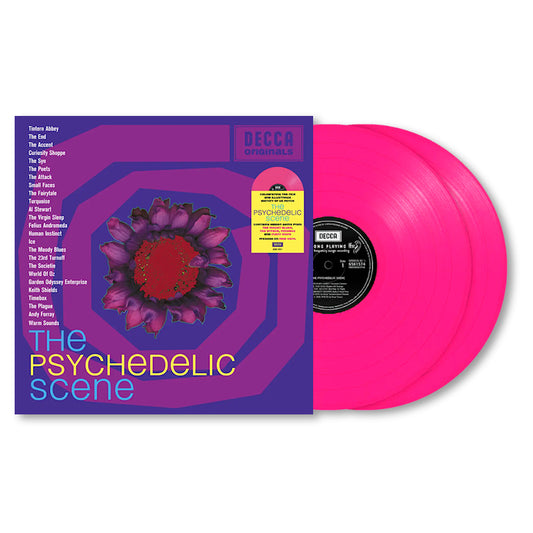 Various Artists - The psychedelic scene (Pink, Transparent, Coloured Vinyl, Limited Edition LP)