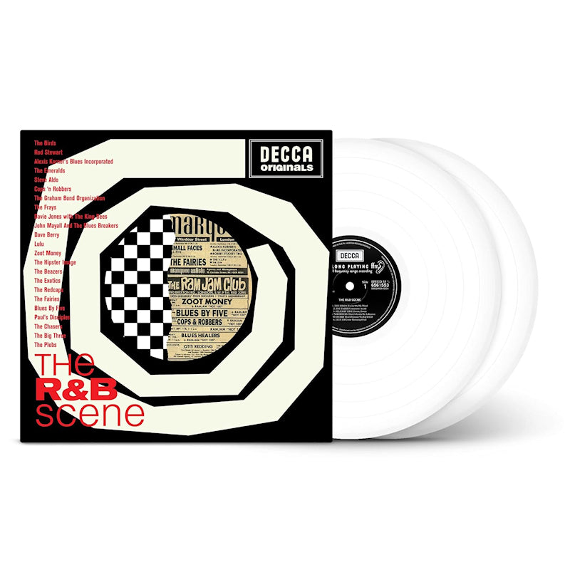 V/A (Various Artists) - The r&b scene (White, Coloured Vinyl, Reissue, Limited Edition LP)