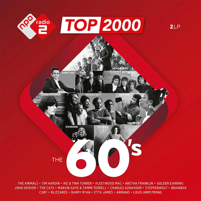 Various Artists - Top 2000 - the 60's (High Quality, Coloured Vinyl LP)
