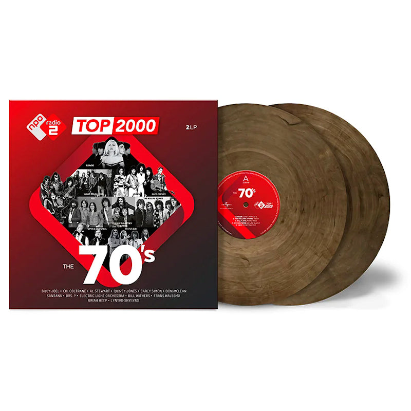 Various Artists - Top 2000 - the 70's (High Quality, Coloured Vinyl LP)