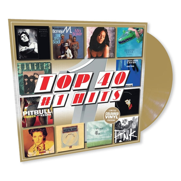 V/A (Various Artists) - Top 40 - #1 hits (.. Hits / Gold, Coloured Vinyl LP)