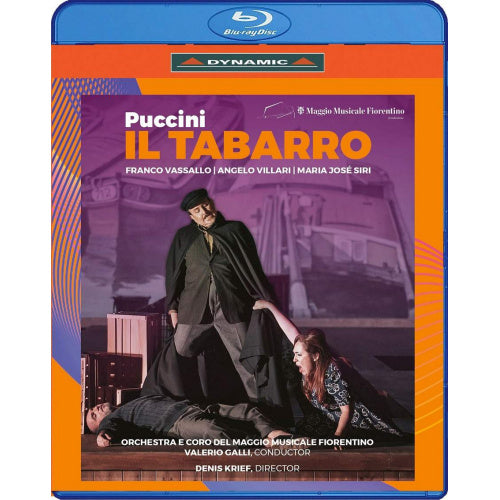 G. Puccini - Il tabarro (Orchestra Del Maggio Musicale Fiorentino/Valerio Galli blu ray movie)