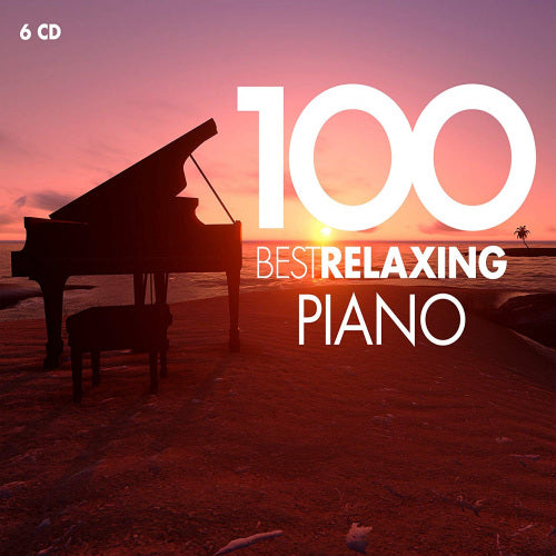 V/A (Various Artists) - 100 best relaxing piano (Anderszewski/Barenboim/Chamayou/Pires/Francois/Grimaud CD)