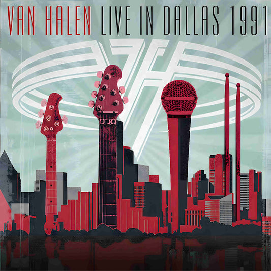 Van Halen - Live in dallas 1991 (Red, Coloured Vinyl, Limited Edition, Black Friday LP)