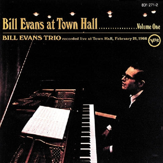 Bill Evans -trio- - At town hall vol.1 (Live From Town Hall, 1966 / Acoustic Sounds LP)