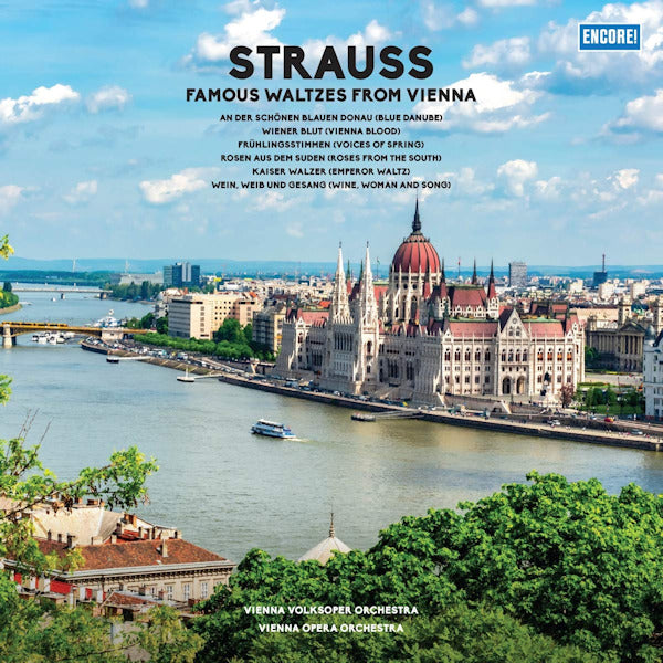 Vienna Volksoper Orchestra / Vienna Opera Orchestra - Strauss: Famous Waltzes From Vienna (LP)