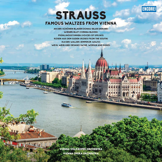 Vienna Volksoper Orchestra / Vienna Opera Orchestra - Strauss: Famous Waltzes From Vienna (LP)