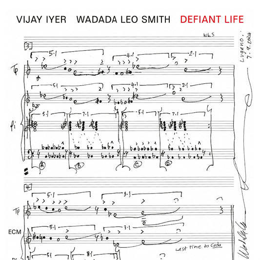 Vijay Iyer & Wadada Leo Smith - Defiant life (CD)